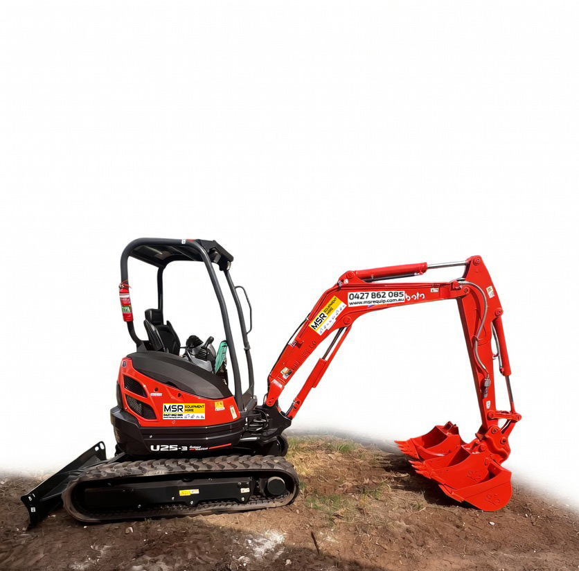 MSR EQUIPMENT HIRE | excavator 2.5t msre 002