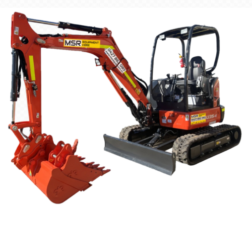 Excavator 3.5 Tonne Hire