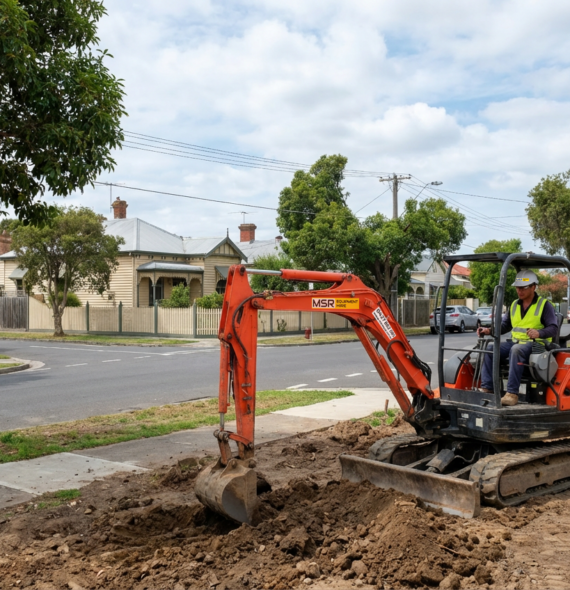 excavator hire melbourne 01